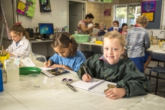 Art classes at Cottesloe Primary School