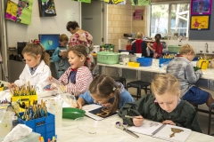 Art classes at Cottesloe Primary School